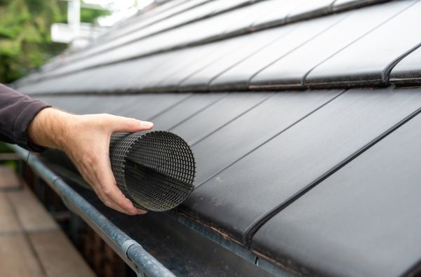 Gutter Mesh Installation in Edmonds